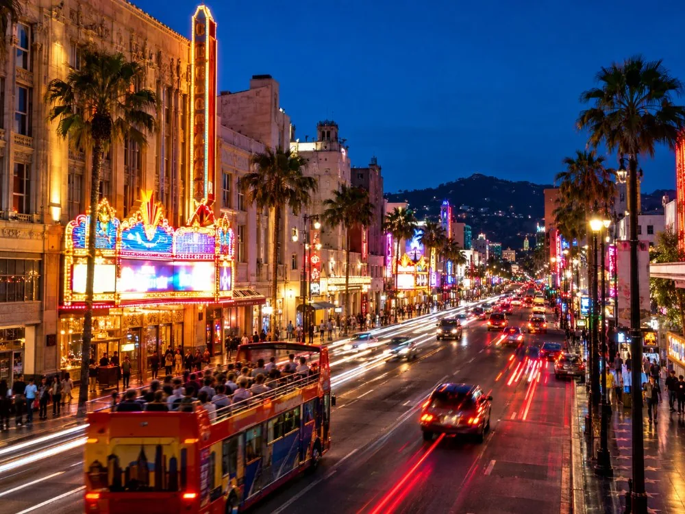 Los Angeles: Hollywood Night Tour mit Griffith Observatory